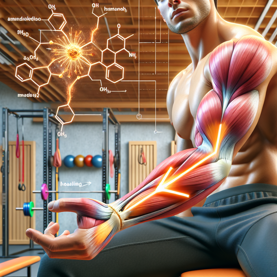 Nandrolone decanoate administration in sports injury recovery