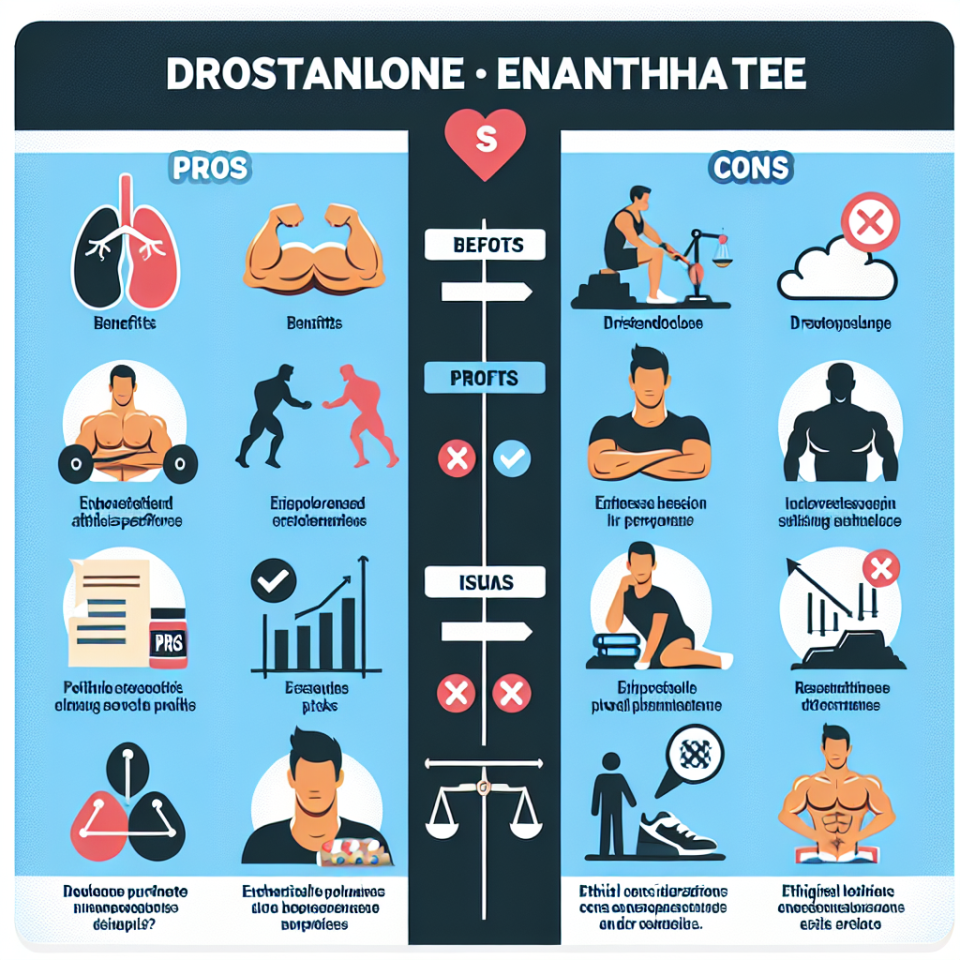 The pros and cons of using drostanolone enanthate in sports pharmacology