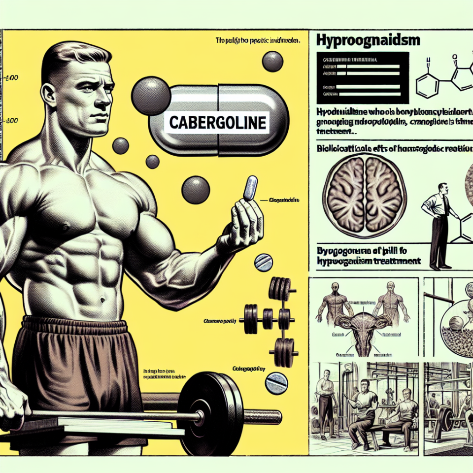 Utilizing cabergoline for hypogonadism treatment in bodybuilders