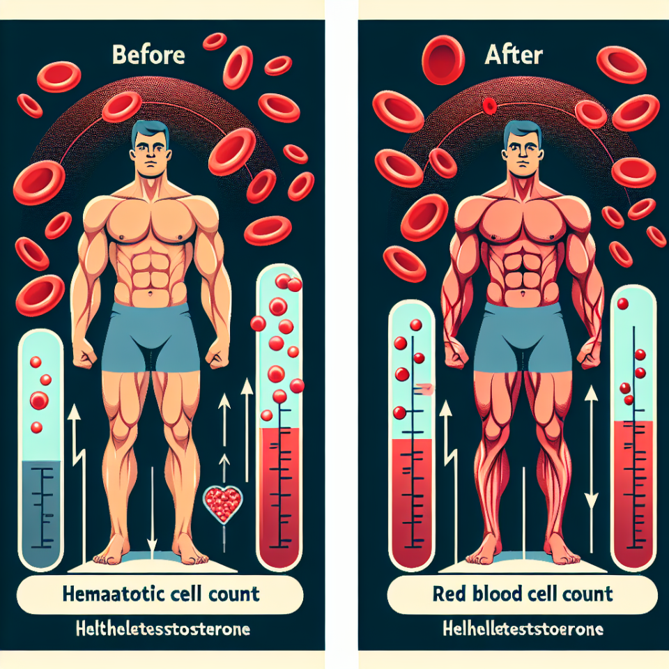 Hematocrit and red blood cell changes from methyltestosterone