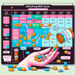 Switching doses mid-cycle for tamoxifene