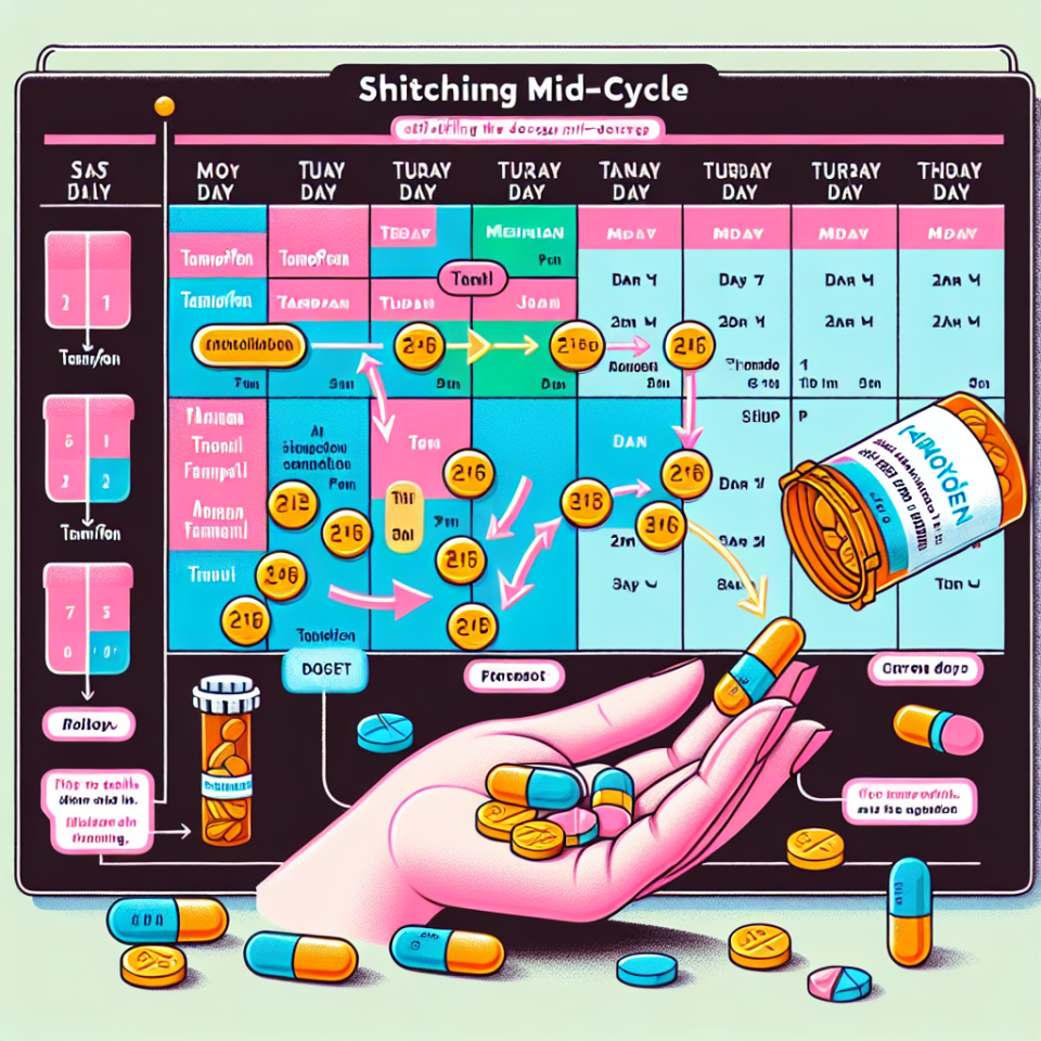 Switching doses mid-cycle for tamoxifene