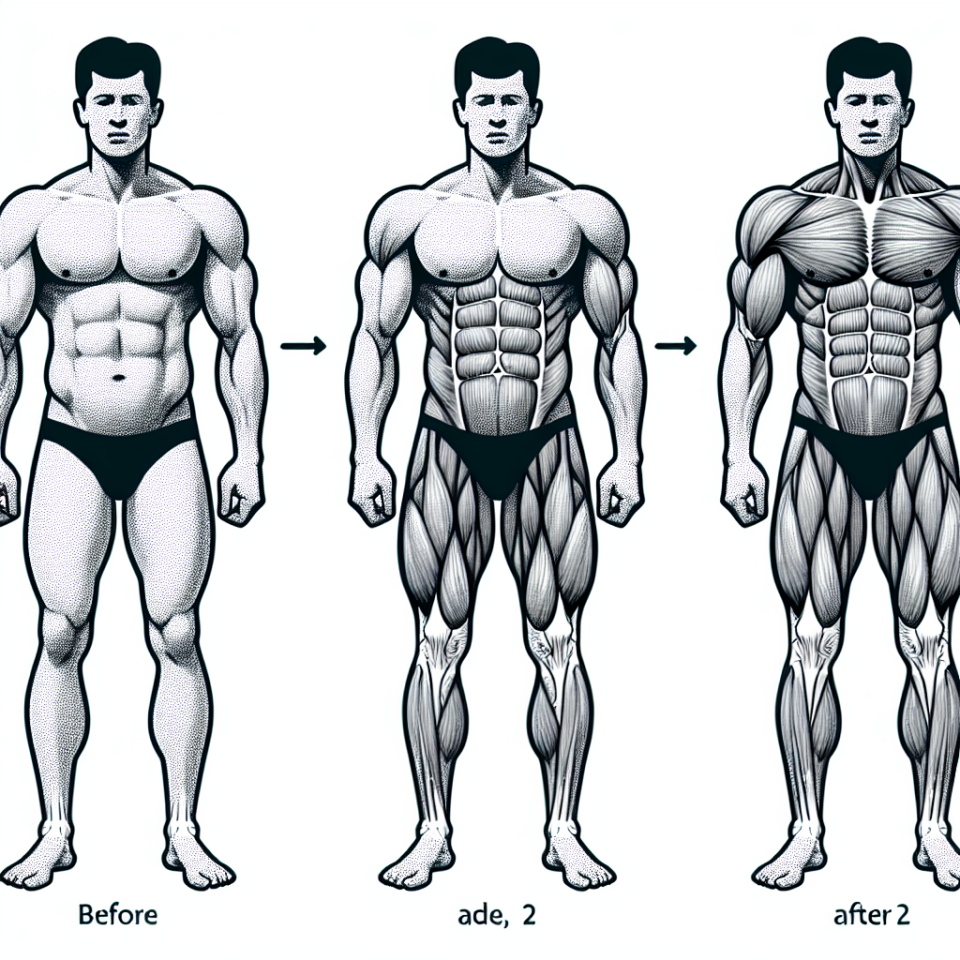 Body composition changes from trestolone acetato