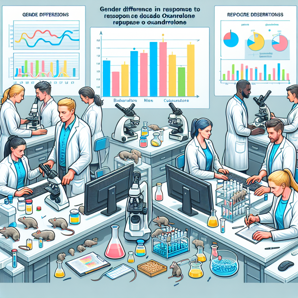 Gender differences in response to oxandrolone