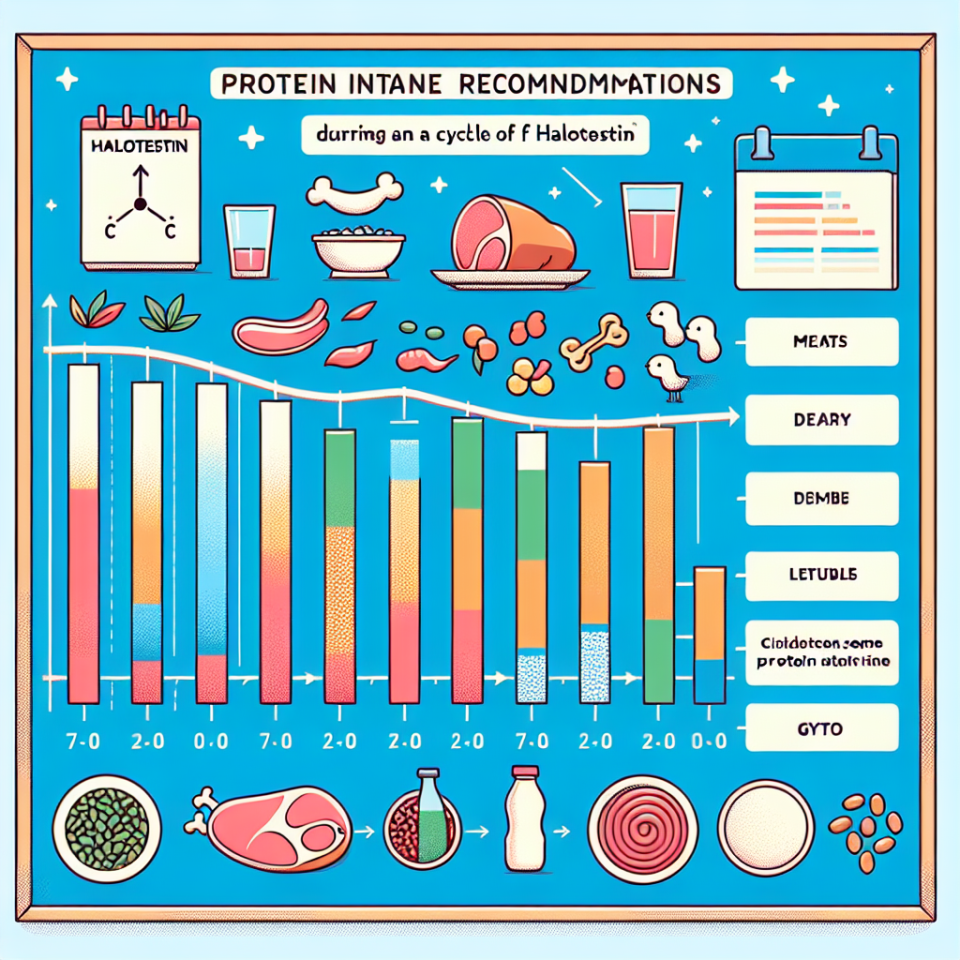 Protein intake recommendations during halotestin cycle