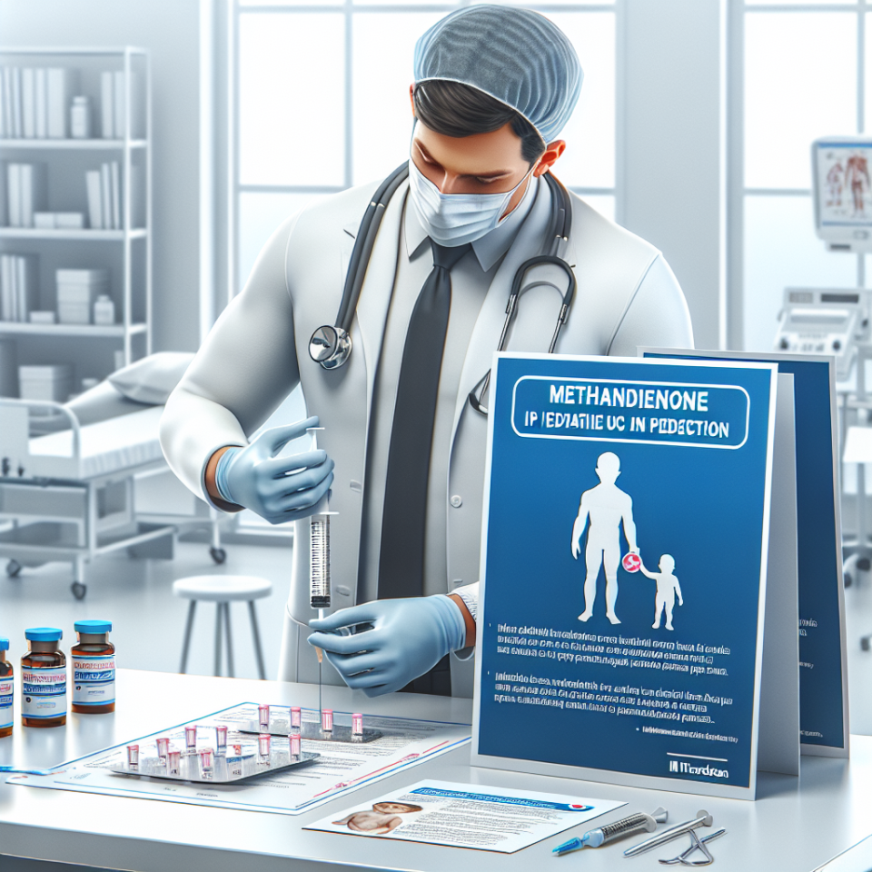 Methandienone injection in pediatric patients: safety and use
